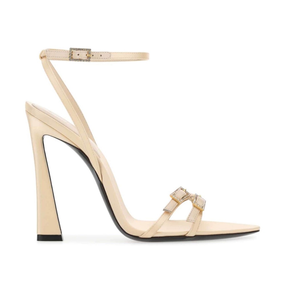 Saint Laurent Satin Sandals